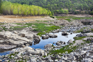 Rio Alberche en Navaluenga. Ávila