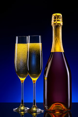 luxury champagne background