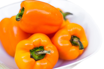 some yellow peppers