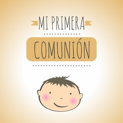 MI PRIMERA COMUNIÓN