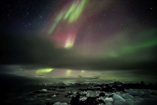 Northern Lights - Arctic landscape
