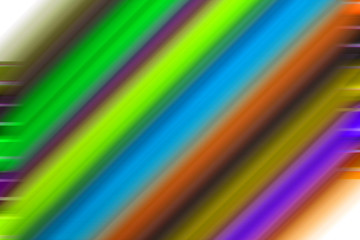 Colorful pen on white background