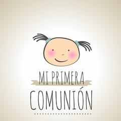 MI PRIMERA COMUNIÓN