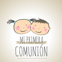 MI PRIMERA COMUNIÓN