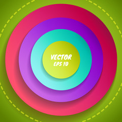 Obraz premium abstract circles