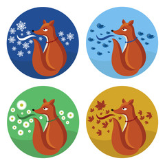 Fox and seasons set