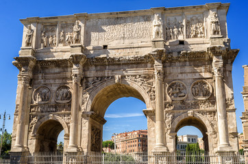 Fototapeta na wymiar Roma, Arco di Costantino