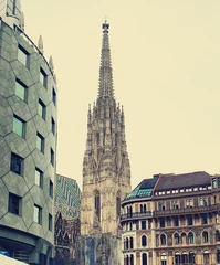 Zelfklevend Fotobehang St. Stephan Cathedral in Vienna © unclepodger