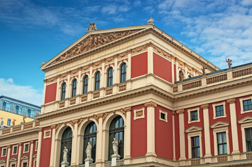 Fototapeta na wymiar Wiener Musikverein (Viennese Music Association)