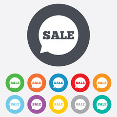 Sale sign icon. Special offer symbol.