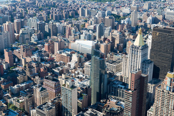 Fototapeta premium Dans la ville de New York