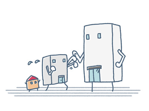 大企業と小企業