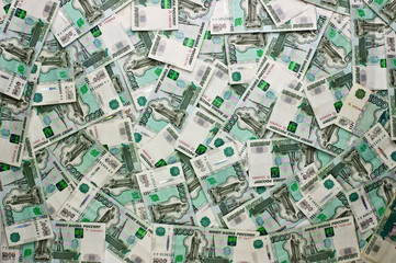 Background of Russian banknotes