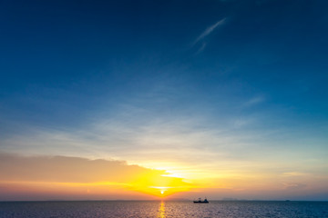 Obraz premium Tropical sunset