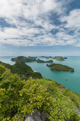 View point of Ang Thong Islands national park