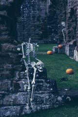 Skeletons In Old Abbey