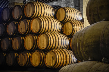 Whiskey or wine cellar