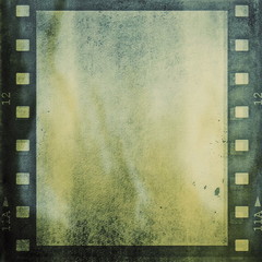 Obraz premium old grunge film strip background