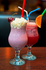 cocktails milkshake