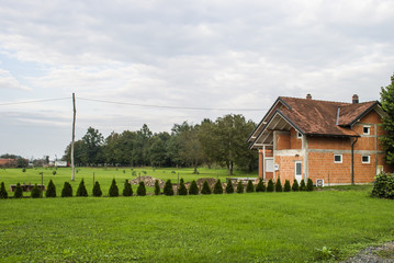 Obraz premium House under construction