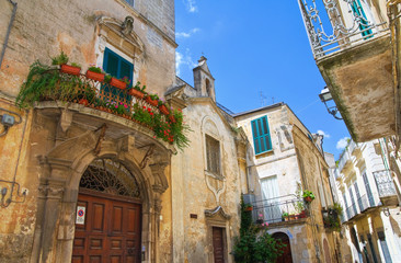 Alleyway. Altamura. Puglia. Italy.