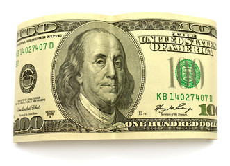 One hundred dollar banknote