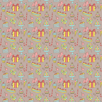 pattern of sweets