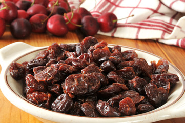 Dried cherries