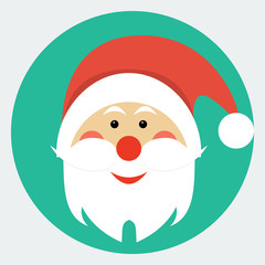 Vector Santa Claus icon