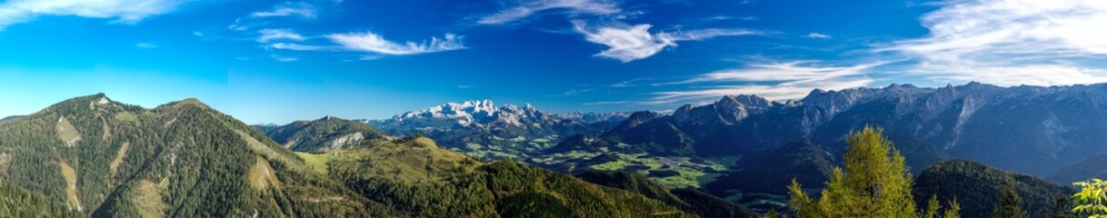Panorama richting Dachstein