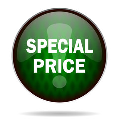 special price green internet icon