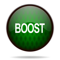 boost green internet icon