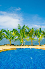 Obraz premium Resort Relaxation Romantic Villa