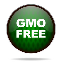 gmo free green internet icon