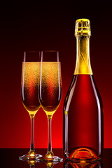 luxury champagne background