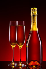 luxury champagne background