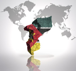 Map of Mozambique