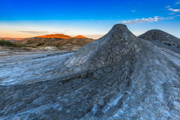 Mud Volcanoes in Buzau, Romania