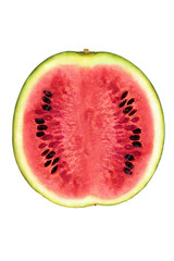 Watermelon on a white background