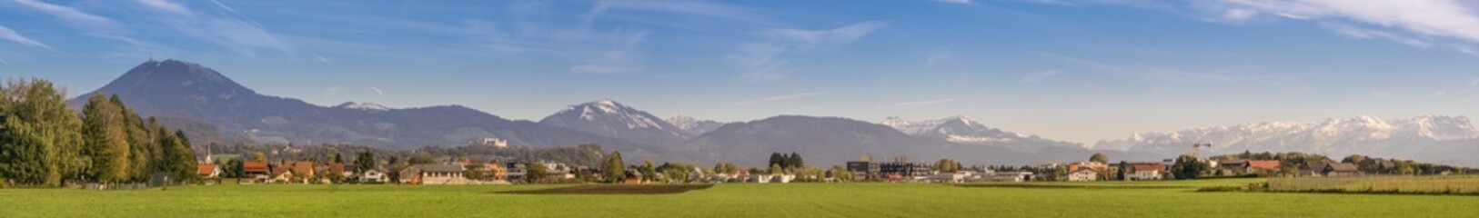 Obraz premium Panorama Salzburg
