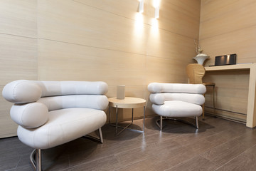 Hotel lobby interior 