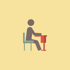 Fototapeta premium Student Icon