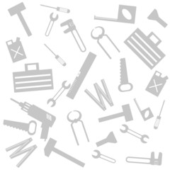 vector repair tools background