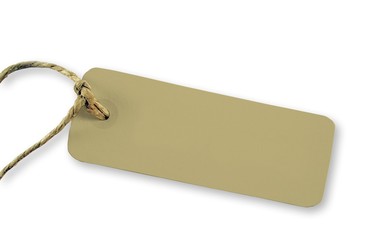 Plakette aus Karton