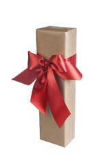 Christmas gift isolated