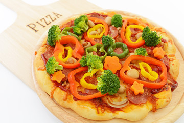 美味しそうなピザ