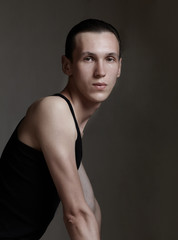 Naklejka premium Dark male fashion b