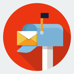 Vector mailbox icon