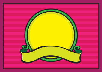 Vector illustration frame