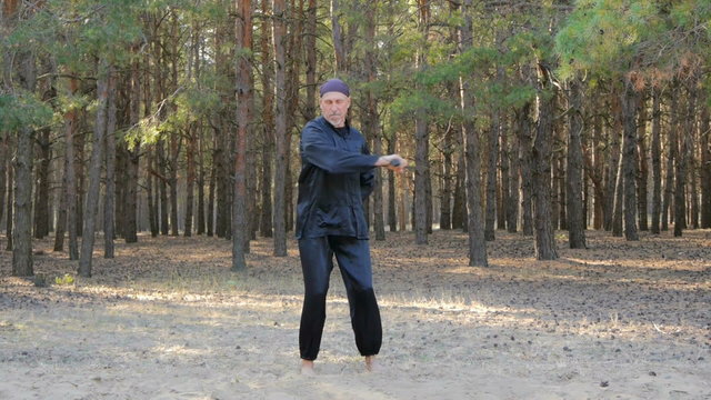 Rem Plugatar.Master of wushu,wu hsing from Ukraine